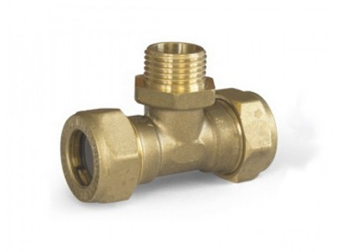 Тройник для труб из нержавеющей стали TF 20х3/4 НР