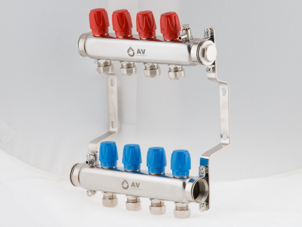 Коллекторная группа AVE135, 4 вых. AV Engineering (AVE13500104)