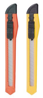 Нож канцелярский (9мм) ErichKrause STANDART ассорти /19146