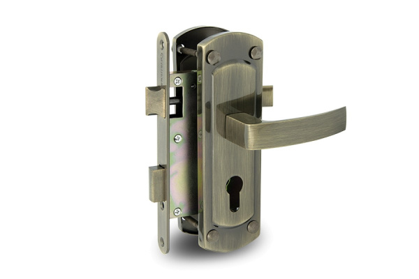 Замок врезной Palladium 460-25 AB L/114857