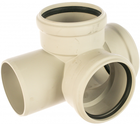 Крестовина двухплоскостная Stilte Белая 110x110x110/87,5