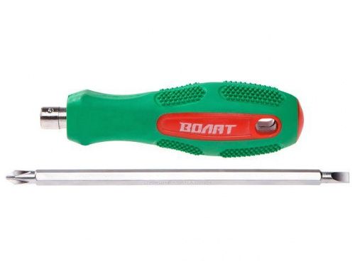 Отвертка 2-в-1 PH2/SL5 150мм ВОЛАТ (двухкомп. рукоятка Anti-Slip) (17070-150)