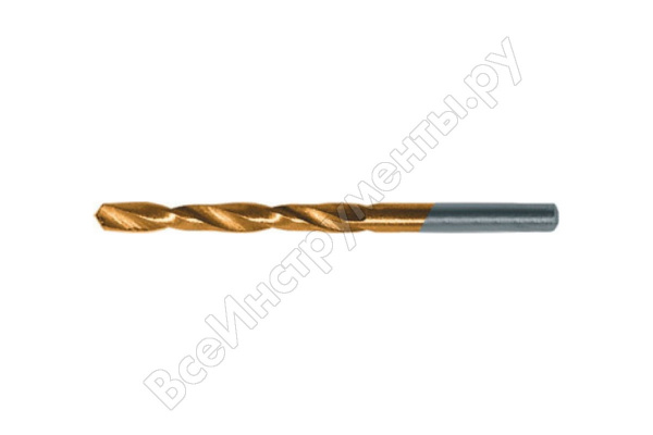 Сверло по металлу HSS титановое покрытие 4,5мм/34145