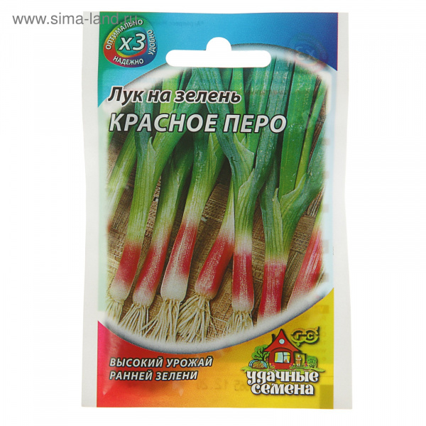 Семена Лук на зелень "Красное перо", 5г 2869510