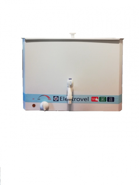 Бачок ELECTROVEL с водонагревателем 20 литров Белый/Бронза/Медь/Серебро