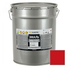 Эмаль НЦ-132 Красная 17кг Л-С