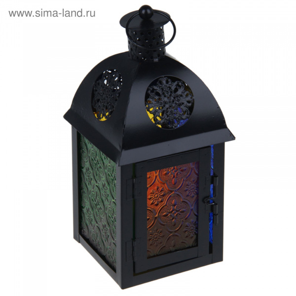 Подсвечник уличный "Винтаж" чёрный 1259007