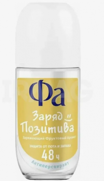 Дезодорант ролик ФА жен 50мл Заряд позитива /21308