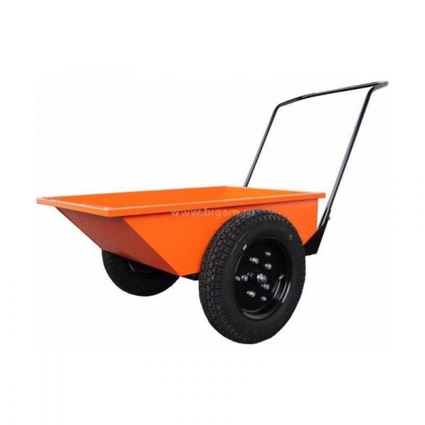 Тачка с пластиковым корытом, грузоподъемность 175 кг, объем 90 л Сибртех/98919