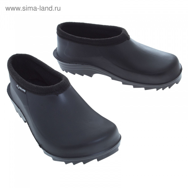 Галоши "Садовод" черные с утепением р-р 44  1136761