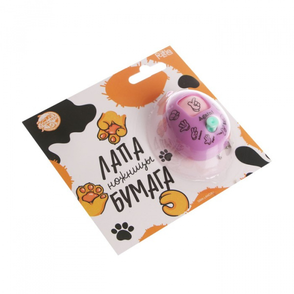 Игра " Лапа ножницы бумага" цвета МИКС 6779541