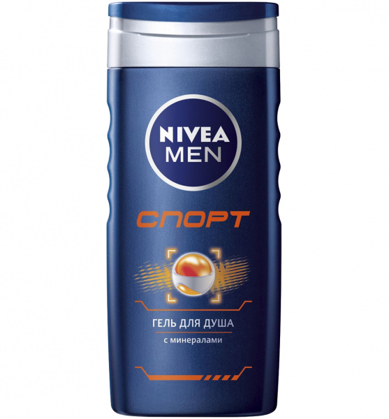 Гель для душа НИВЕЯ 250мл Мужской СПОРТ 81078
