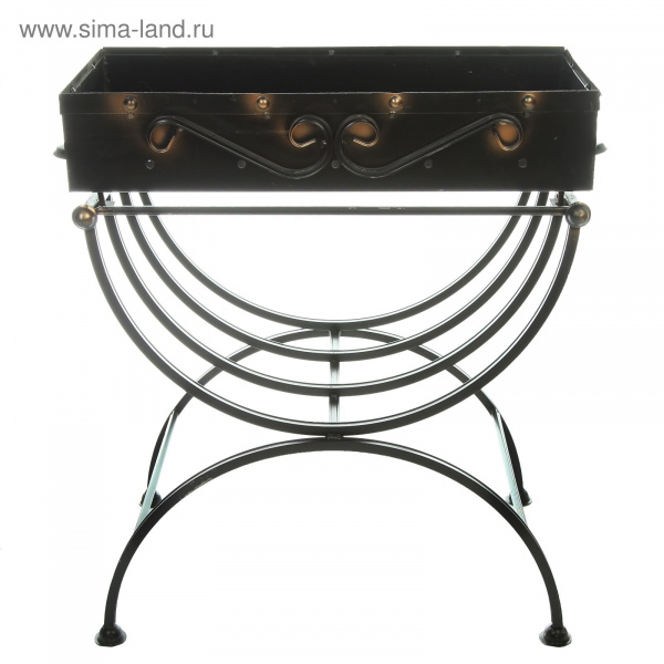 Мангал "Гномик с дровницей" 740х735х460мм/2734605