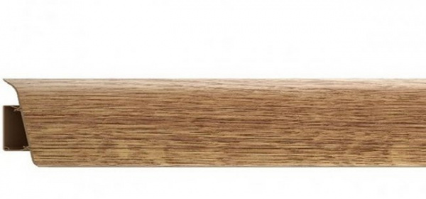 Плинтус с кабель-каналом "51,1" 2,7 Дуб светлый