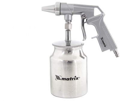 Пистолет пескоструйный с нижним бачком, пневматический/57326