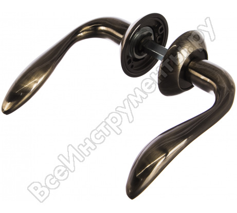 Ручка дверная AL 504-08 AB бронза /PUERTO/049г