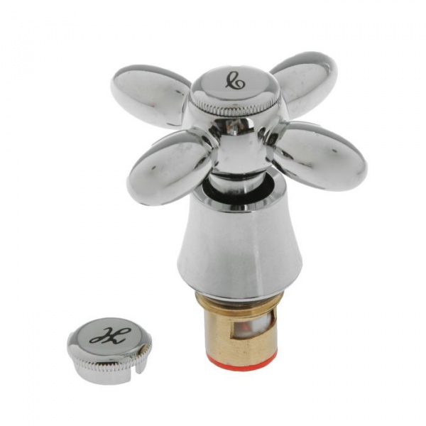 Маховик Accoona AH78, с кран-буксой, хром /2619317