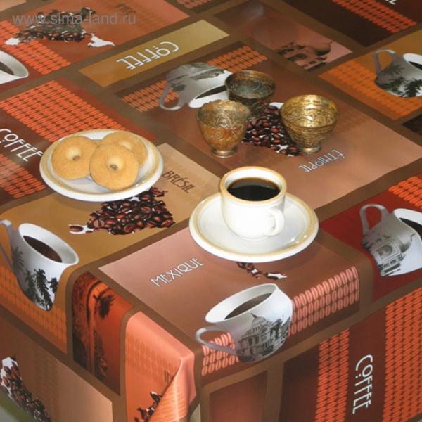 Клеенка Sale & Pepe 140см,  Арабика   2752014 *20