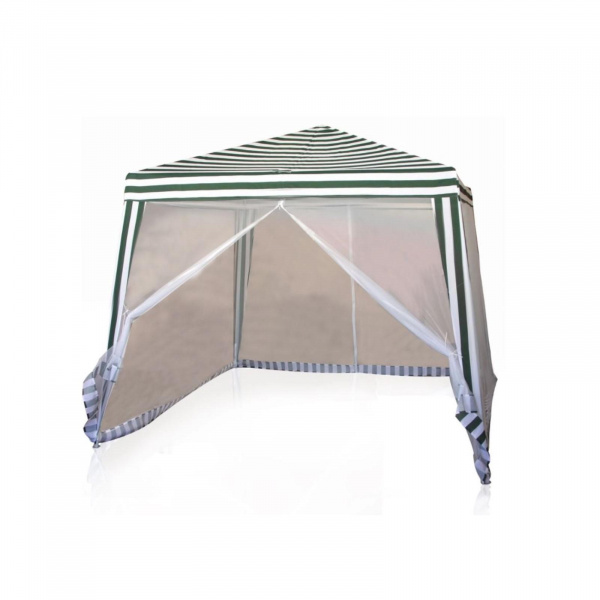 Шатер садовый 3*3м белый, закрытый зауженный 5354368