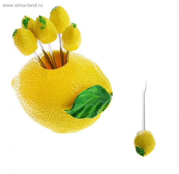 Набор шпажек "Лимон" 6 шт. 101950