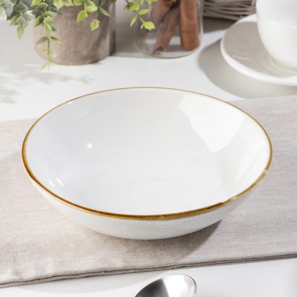 Тарелка суповая «Тигровая лилия», 500 мл, d=19,5 см /7091316