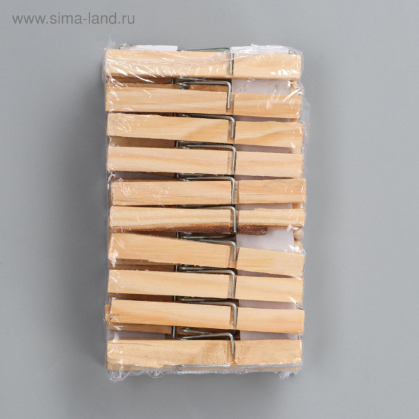 Набор прищепок деревянных 20шт/753052