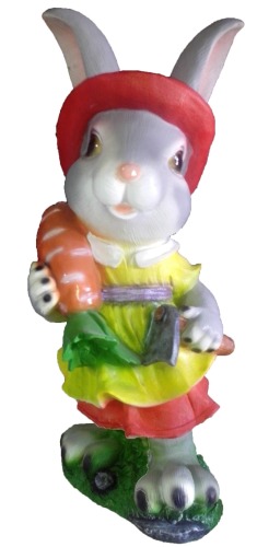 Зайчиха с тяпкой Н-55см