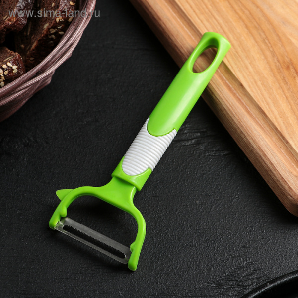 Овощечистка «Ритм», 15 см, цвет МИКС /1268647