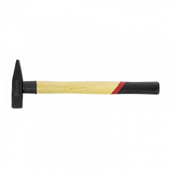 Молоток слесарный 200г, квадратный боек, деревянная ручка /10227