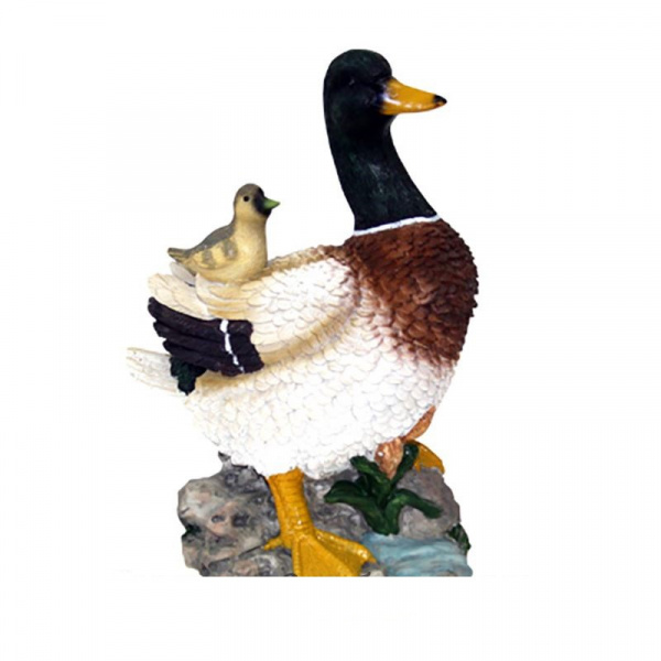 Утка с птенцом /036809