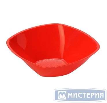 Салатник 210х210 алый 