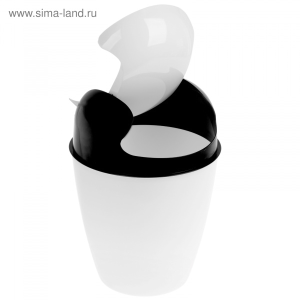 Ведро 8л Clean, снежно-белый 1230763