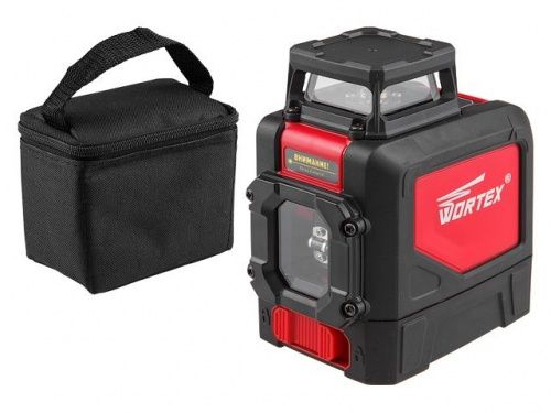 Нивелир лазерный WORTEX LL 0210 K со штативом в кор.