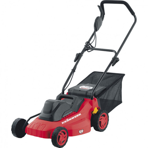 Газонокосилка электрическая EGC-1500, 1500 Вт, шир. 370 мм, 5 уров., ткан. травосб.35 л./96604