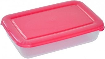 Контейнер пластиковый прямоуг. 2 л, с крышкой, Stilo, DRINA (10552)