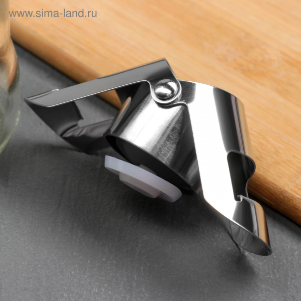 Пробка для бутылки раздвижная 4*4*5,5см 1168323