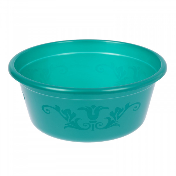 Таз круглый, 6 л, цвет МИКС /3344408