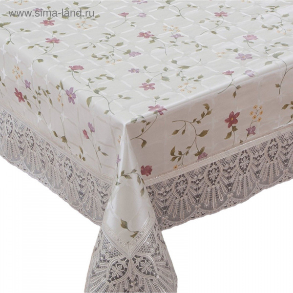 Скатерть "Meiwa" PLUS-167 AZ BE/PK, 132х178см /2752781