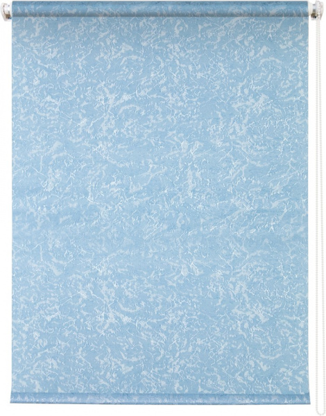 Рулонная штора Фрост голубой 060х175 /7656