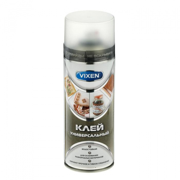 Клей универсальный VIXEN, аэрозоль, 520 мл /7067212