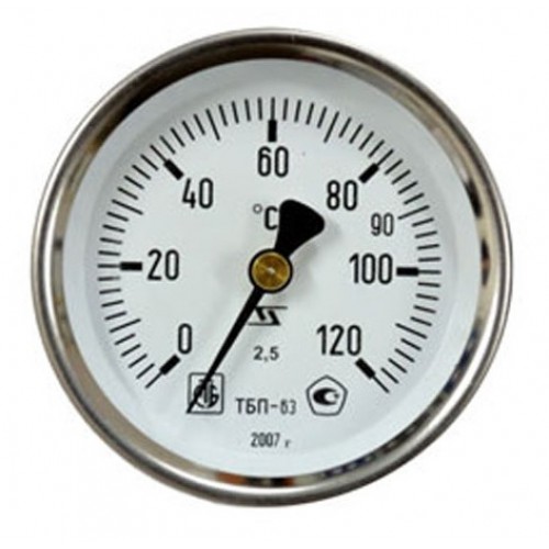 Термометр биметаллический ТБП63/100/Т-(0-160)С-430476