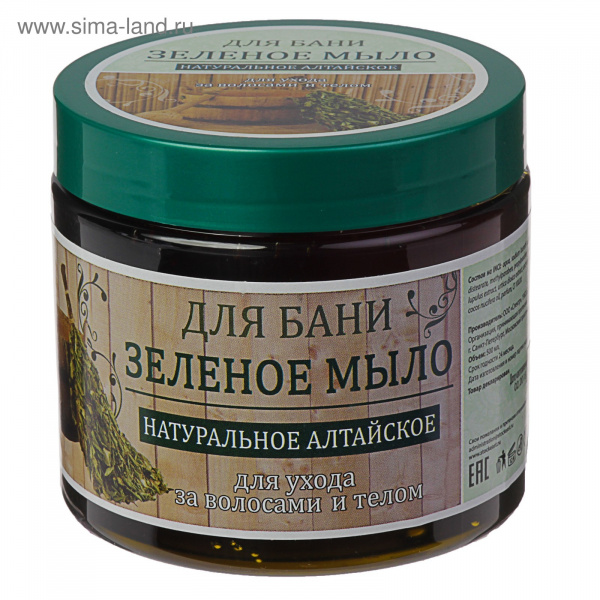 Мыло густое Day Spa банное зелёное, 500 мл/3464801