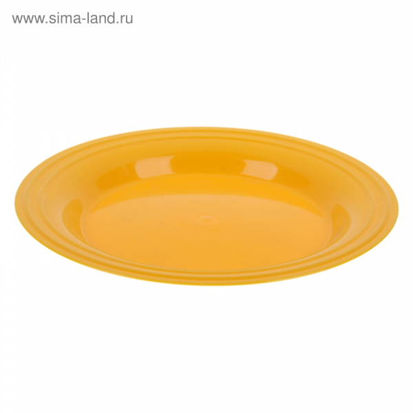 Тарелка пластиковая обеденная Patio, солнечная 1090035