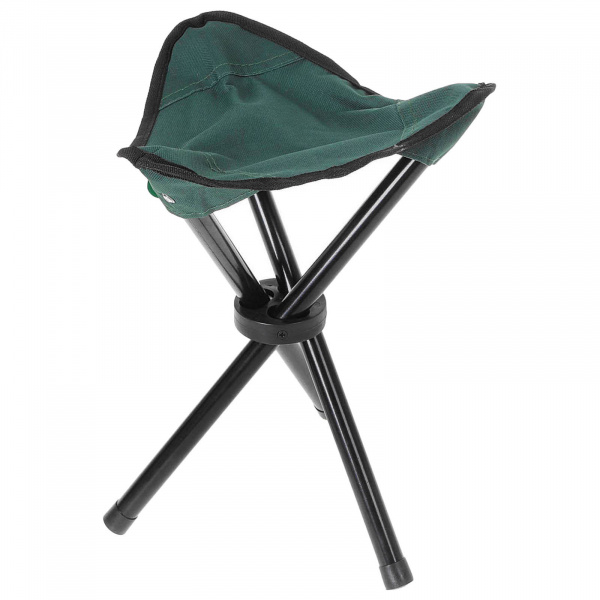 Стул туристический треугольный 30х30х40см, зеленый 134190