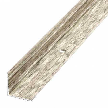 Угол 25х25  1,8 дуб беленый