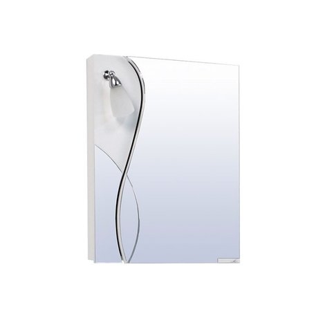 Зеркало-шкаф ВАЛЕРИ 55 белый