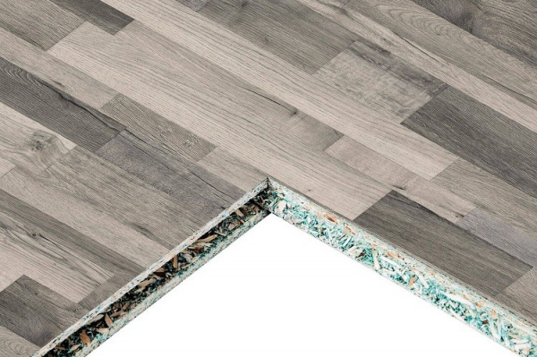 Плита ДСП QuickDeck Plus ламинированная шпунтованная влагостойкая P5 Е1 1200х900х16 Порту