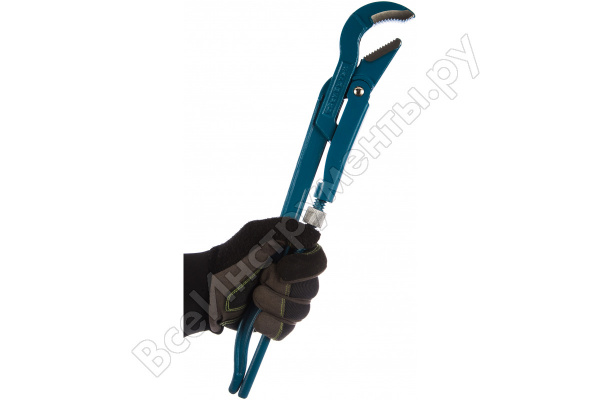 Ключ трубный рычажный №2 с изогнутыми губками /15740