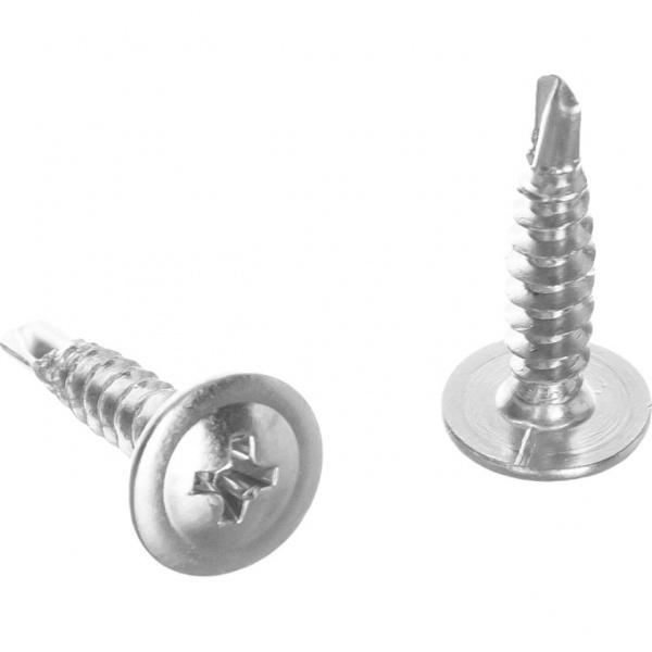 Саморезы для листовых пластин, наконечник-сверло 4,2 х 25 (фасовка 250 шт)