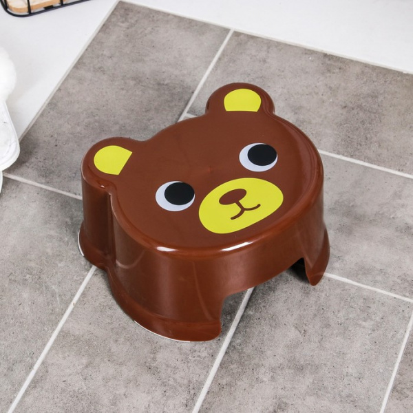 Подставка пластиковая детская "Медвежонок" 4600021